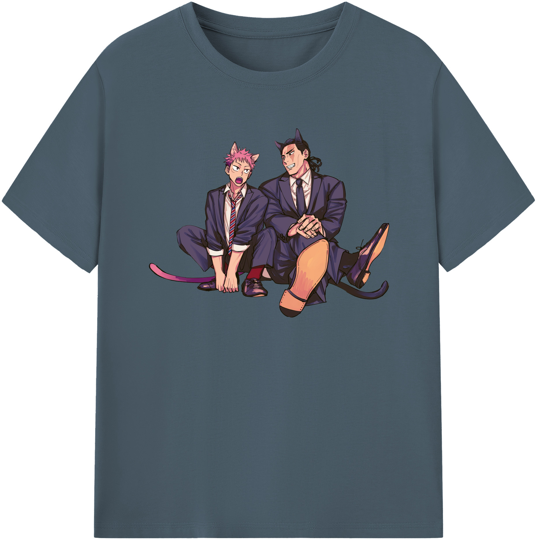 （画像用） 呪術廻戦 Jujutsu Kaisen 綿100％半袖Tシャツ（フロントプリント）